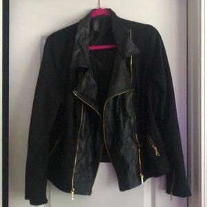 Lane Bryant leather jacket